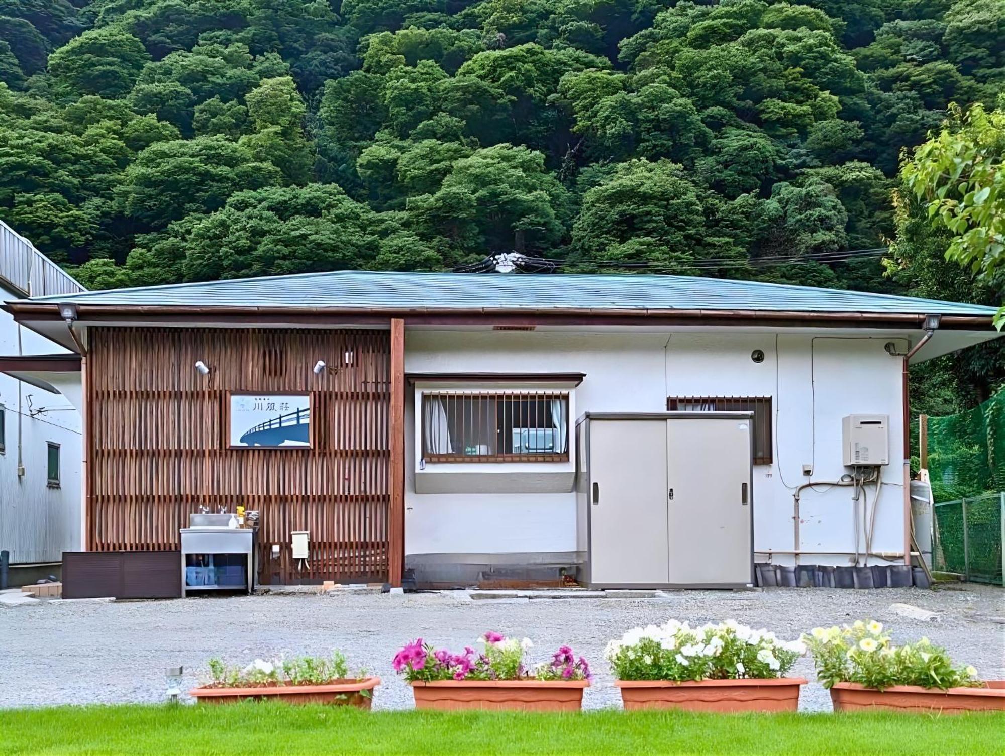 箱根湯本 川風荘 - Hakone Yumoto Kawakazesou Apartment ภายนอก รูปภาพ
